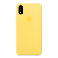 Чехол Silicone Case OEM для iPhone XR Canary Yellow