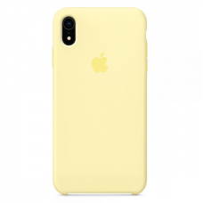 Чехол Silicone Case OEM для iPhone XR Mellow Yellow
