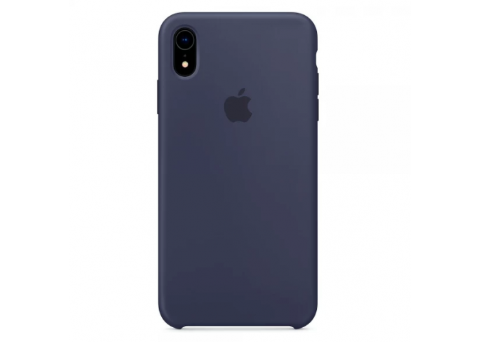 Чехол Silicone Case OEM для iPhone XR Midnight Blue