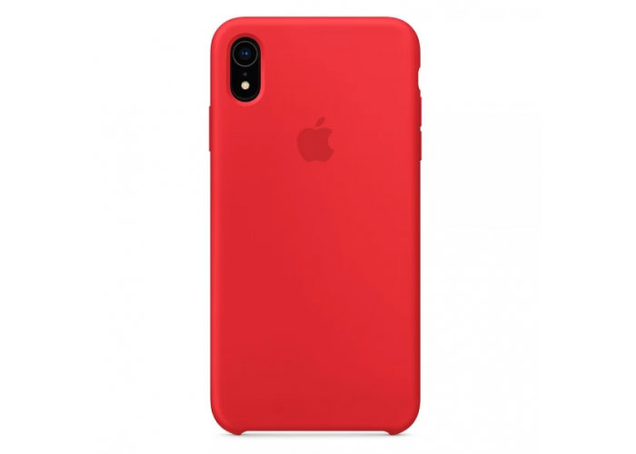 Чехол Silicone Case OEM для iPhone XR Red