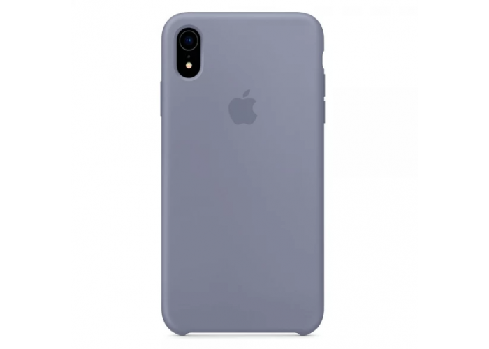 Чехол Silicone Case OEM для iPhone XR Lavender Grey