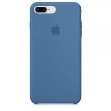 Чехол Silicone Case OEM для iPhone 7 Plus|8 Plus Denim Blue