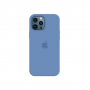 Силиконовый чехол c закрытым низом Apple Silicone Case для iPhone 12 Pro Max Ocean Blue