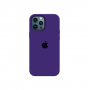 Силиконовый чехол c закрытым низом Apple Silicone Case для iPhone 12 Pro Max Ultra Violet