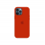 Силиконовый чехол c закрытым низом Apple Silicone Case для iPhone 12 Pro Max Red