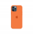 Силиконовый чехол c закрытым низом Apple Silicone Case для iPhone 12 Pro Max Orange