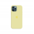 Силиконовый чехол c закрытым низом Apple Silicone Case для iPhone 12 Pro Max Mellow Yellow
