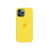 Силиконовый чехол c закрытым низом Apple Silicone Case для iPhone 12 Pro Max Canary Yellow