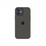 Силиконовый чехол c закрытым низом Apple Silicone Case для iPhone 12 Dark Olive