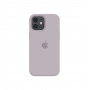 Силиконовый чехол c закрытым низом Apple Silicone Case для iPhone 12 Lavender