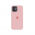 Силиконовый чехол c закрытым низом Apple Silicone Case для iPhone 12 Light Pink