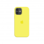 Силиконовый чехол c закрытым низом Apple Silicone Case для iPhone 12 Flash