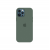 Силиконовый чехол c закрытым низом Apple Silicone Case для iPhone 12 Pine Green