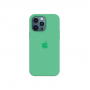 Силиконовый чехол c закрытым низом Apple Silicone Case для iPhone 12 Pro Spear Mint