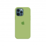 Силиконовый чехол c закрытым низом Apple Silicone Case для iPhone 12 Pro Green