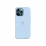 Силиконовый чехол c закрытым низом Apple Silicone Case для iPhone 12 Pro Sky Blue