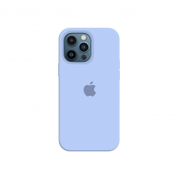 Силиконовый чехол c закрытым низом Apple Silicone Case для iPhone 12 Pro Lilac