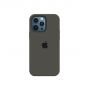 Силиконовый чехол c закрытым низом Apple Silicone Case для iPhone 12 Pro Dark Olive