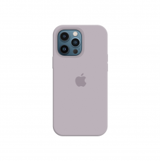 Силиконовый чехол c закрытым низом Apple Silicone Case для iPhone 12 Pro Lavender