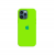 Силиконовый чехол c закрытым низом Apple Silicone Case для iPhone 12 Pro Juicy Green