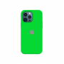 Силиконовый чехол c закрытым низом Apple Silicone Case для iPhone 12 Pro Uran Green