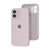 Силиконовый чехол с закрытой камерой Apple Silicone Case для iPhone 12 mini Lavender