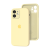 Силиконовый чехол с закрытой камерой Apple Silicone Case для iPhone 12 mini Mellow Yellow