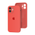 Силиконовый чехол с закрытой камерой Apple Silicone Case для iPhone 12 mini Pink Citrus