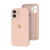 Силиконовый чехол с закрытой камерой Apple Silicone Case для iPhone 12 mini Pink Sand