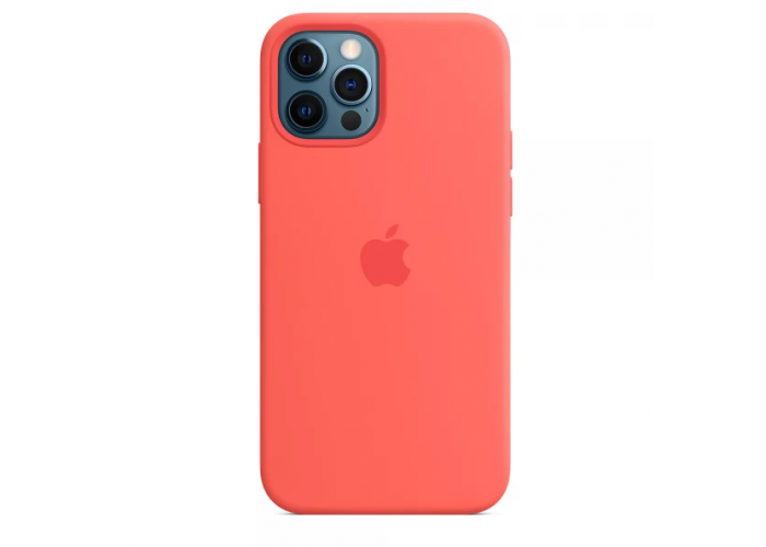 Чехол Silicone Case MagSafe для iPhone 12 PRO Pink Citrus
