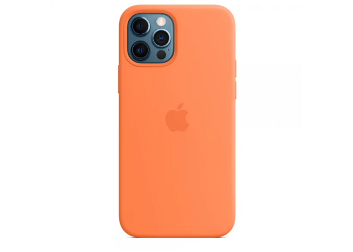 Чехол Silicone Case MagSafe для iPhone 12 PRO Kumquat