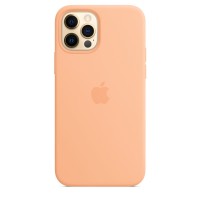 Чехол Silicone Case MagSafe для iPhone 12 PRO Cantaloupe