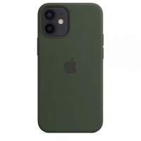 Чехол Silicone Case MagSafe для iPhone 12 Cyprus Green