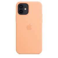 Чехол Silicone Case MagSafe для iPhone 12 Cantaloupe
