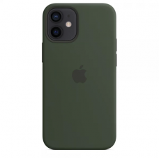 Чехол Silicone Case MagSafe для iPhone 12 MINI Cyprus Green
