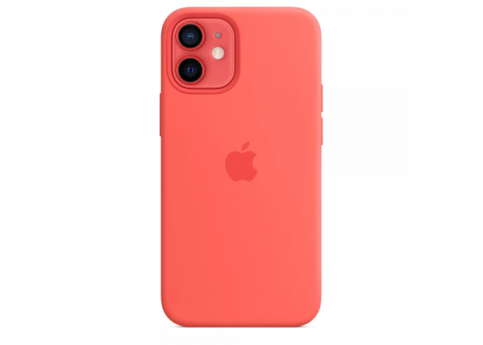 Чехол Silicone Case MagSafe для iPhone 12 MINI Pink Citrus