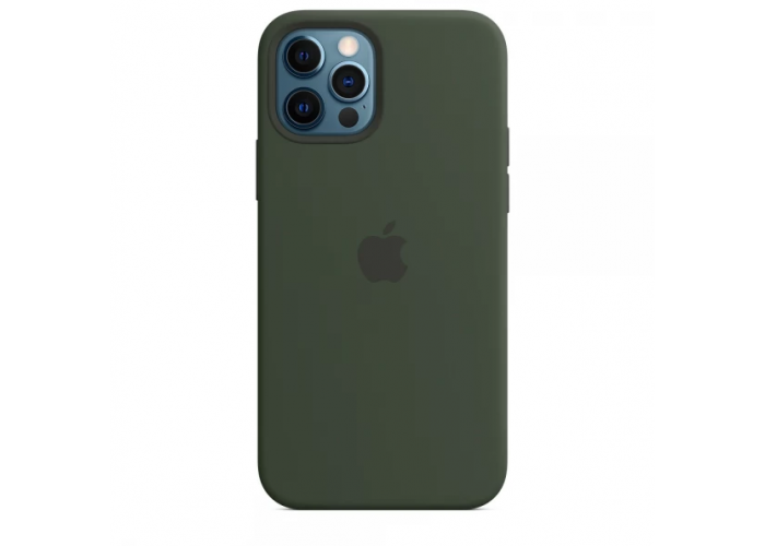 Чехол Silicone Case MagSafe для iPhone 12 PRO MAX Cyprus Green