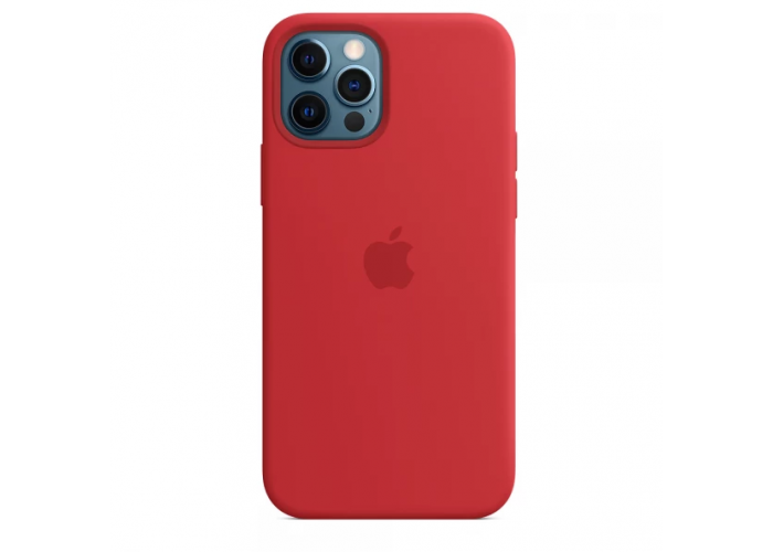 Чехол Silicone Case MagSafe для iPhone 12 PRO MAX Red