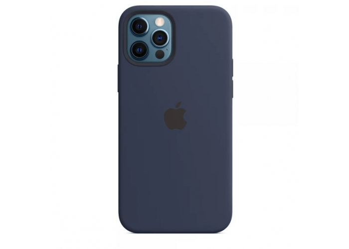 Чехол Silicone Case MagSafe для iPhone 12 PRO MAX Deep Navy