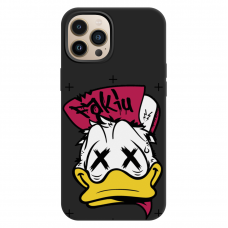 Силиконовый чехол Softmag Case Donald Duck Faki для iPhone 13 Pro Max