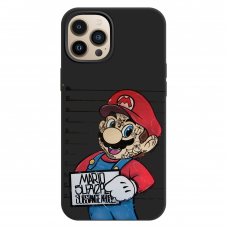Силиконовый чехол Softmag Case Mario для iPhone 13 Pro Max