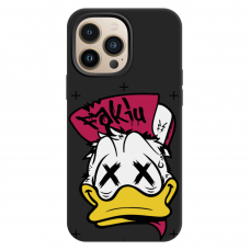 Силиконовый чехол Softmag Case Donald Duck Faki для iPhone 13 Pro