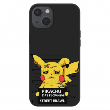 Силиконовый чехол Softmag Case Pikachu для iPhone 13