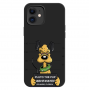 Силиконовый чехол Softmag Case Plooto the Pup для iPhone 12