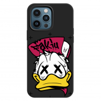 Силиконовый чехол Softmag Case Donald Duck Faki для iPhone 12 Pro