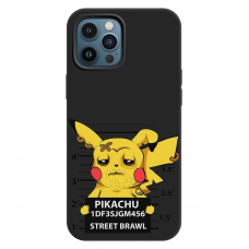 Силиконовый чехол Softmag Case Pikachu для iPhone 12 Pro Max