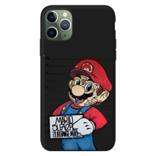 Силиконовый чехол Softmag Case Mario для iPhone 11 Pro Max