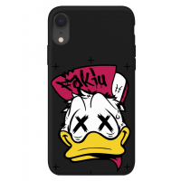 Силиконовый чехол Softmag Case Donald Duck Faki для iPhone Xr