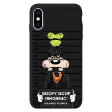 Силиконовый чехол Softmag Case Goofy Goof для iPhone Xs