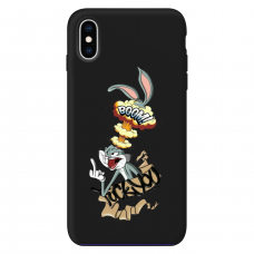 Силиконовый чехол Softmag Case Bugs Bunny для iPhone Xs Max